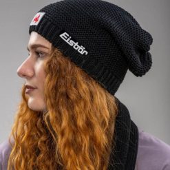Czapka Eisbar Corson OS MÜ SA. Czarne czapki zimowe Eisbar, bez wzorów, z wełny. Za 182.23 zł.