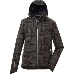 Kurtka męska Killtec KOS 24 MN JCKT. Czarne kurtki KILLTEC, l, bez wzorów, z materiału, bez kaptura. Za 569.99 zł.