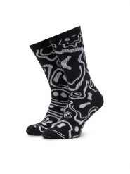 Volcom Skarpety Wysokie Męskie D6312503 Czarny. Czarne skarpety Volcom, bez wzorów, z materiału. Za 59.99 zł.