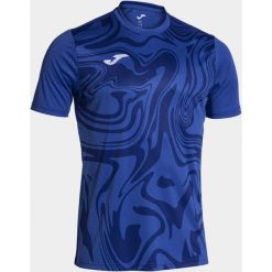 Koszulka męska Joma Lion II Royal, rozmiar L. Niebieskie t-shirty sportowe Joma, bez wzorów, bez ramiączek, na fitness i siłownię. Za 176.99 zł.