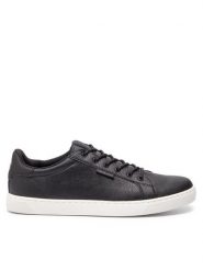 Jack&Jones Sneakersy Jfwtrent 12150724 Czarny. Czarne buty sportowe casual Jack&Jones, bez wzorów, ze skóry, bez zapięcia. Za 199.99 zł.