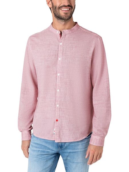 Timezone Koszula - Regular fit - w kolorze jasnoróżowym rozmiar: XXL. Różowe koszule Timezone, xxl, bez wzorów, z bawełny, bez kołnierzyka, bez ramiączek. Za 82.99 zł.