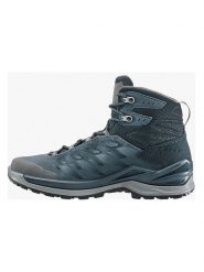 LOWA Botki trekkingowe "Ferrox GTX" w kolorze niebieskim rozmiar: 42,5. Niebieskie buty trekkingowe Lowa, bez wzorów, z gore-texu, bez zapięcia. Za 565.99 zł.