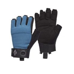 Rękawiczki górskie Black Diamond Crag Half-Finger. Czarne rękawiczki Black Diamond, bez wzorów. Za 73.99 zł.