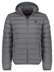 ANAPURNA Kurtka pikowana "Amitalana" w kolorze szarym rozmiar: XL. Szare kurtki ANAPURNA, xl, z aplikacjami, bez kaptura. Za 170.47 zł.