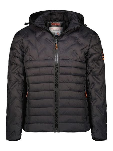 Geographical Norway Kurtka pikowana "Burator" w kolorze czarnym rozmiar: S. Czarne kurtki Geographical Norway, s, bez wzorów, bez kaptura. Za 188.85 zł.