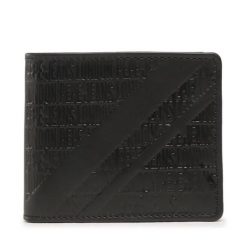 Mały Portfel Męski Pepe Jeans. Czarne portfele Pepe Jeans, bez wzorów, z jeansu. Za 239.99 zł.