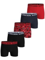 Bjorn_borg COTTON STRETCH BOXER 5p bawełniane bokserki stretch – MULTIPACK 1. Bokserki Björn Borg, l, bez wzorów, z bawełny. Za 359.00 zł.