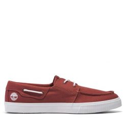 Tenisówki Timberland. Czerwone trampki Timberland, m, bez wzorów, bez zapięcia. Za 269.99 zł.
