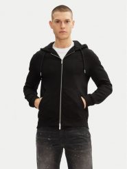 KARL LAGERFELD Bluza 705751 500900 Czarny Regular Fit. Czarne bluzy KARL LAGERFELD, m, bez wzorów, z bawełny, bez kaptura. Za 529.99 zł.