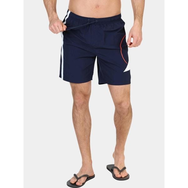 Kąpielówki męskie Nautica Aleksandr 7". Niebieskie kąpielówki Nautica, m, bez wzorów. Za 229.00 zł.