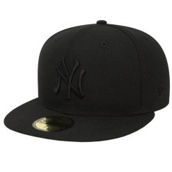 Męska czapka z daszkiem New Era New York Yankees MLB 59FIFTY Cap. Czarne czapki z daszkiem New Era, bez wzorów. Za 213.50 zł.