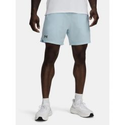 Męskie Spodenki Sportowe Under Armour Vanish Woven 6in Shorts. Niebieskie krótkie spodenki sportowe Under Armour, m, bez wzorów. Za 149.99 zł.