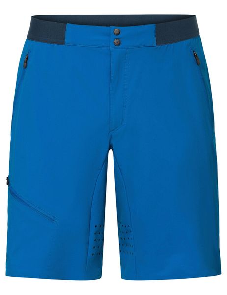 Spodenki męskie Scopi LW Shorts II. Niebieskie krótkie spodenki sportowe Vaude, m, bez wzorów, z materiału. Za 339.00 zł.