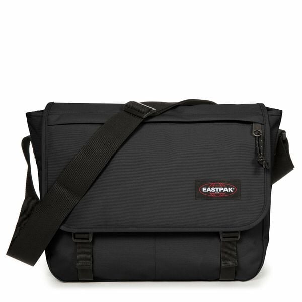 Torba na ramię Eastpak Delegate +. Czarne torby na ramię Eastpak, bez wzorów, z nylonu, na ramię, duże, bez dodatków. Za 169.00 zł.