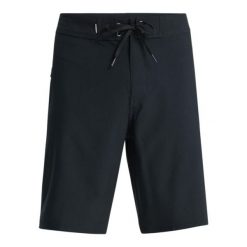 Spodenki boardshort dla Mężczyzn SURFSILK KAIMANA 20". Czarne odzież kąpielowa Quiksilver, m, bez wzorów, z elastanu, sportowe. Za 219.99 zł.