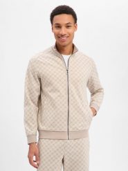 JOOP! kurtka dresowa - dwustronna Mężczyźni Sztuczne włókno beżowy, XL. Brązowe kurtki JOOP!, m, bez wzorów, z dresówki, bez kaptura. Za 749.95 zł.