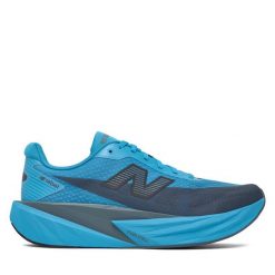 Buty do biegania New Balance. Niebieskie buty do biegania New Balance, bez wzorów, bez zapięcia, do biegania. Za 699.99 zł.