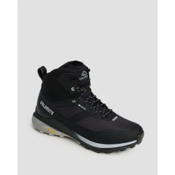 Buty trekkingowe Dolomite NIBELIA HIGH GTX. Czarne trekkingi Dolomite, bez wzorów, bez zapięcia. W wyprzedaży za 899.00 zł.