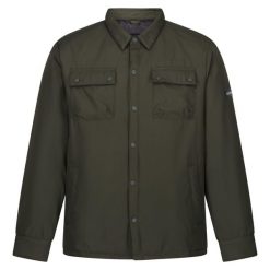 Męska Kurtka Vinca Shacket. Zielone kurtki Regatta, m, bez wzorów, z puchu, bez kaptura. Za 123.99 zł.