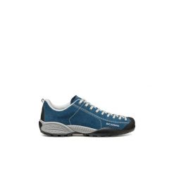 Buty outdoor męskie Scarpa Mojito. Niebieskie trekkingi Scarpa, bez wzorów, bez zapięcia. Za 529.99 zł.