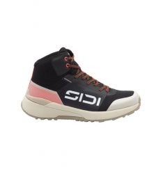 Półbuty za kostkę wodoodporne Fluxx Mid czarne 42. Czarne eleganckie półbuty SIDI, bez wzorów, z materiału, bez obcasa, bez zapięcia. Za 569.00 zł.