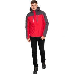 Kurtka funkcyjna "Tolsford" w kolorze czerwono-szarym. Czerwone kurtki Trespass Men, m, bez wzorów, bez kaptura. W wyprzedaży za 329.95 zł.