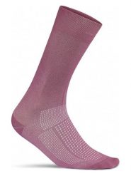 Craft Skarpety kolarskie "Essenceock" w kolorze szaroróżowym rozmiar: 43-45. Różowe skarpety Craft, bez wzorów, z materiału. Za 39.99 zł.