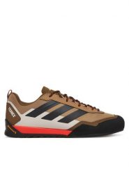 Adidas Trekkingi Terrex Skychaser Solo Approach JS4329 Brązowy. Brązowe buty trekkingowe Adidas, bez wzorów, z materiału, bez zapięcia. Za 529.99 zł.