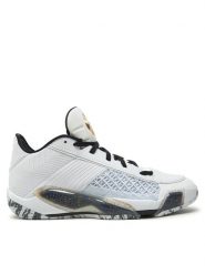 Nike Sneakersy Air Jordan XXXVIII Low FD2326 107 Biały. Białe buty sportowe casual Nike, bez wzorów, ze skóry, bez zapięcia. Za 789.99 zł.