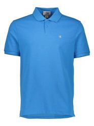 Calvin Klein Koszulka polo w kolorze niebieskim rozmiar: S. Niebieskie koszulki polo CALVIN KLEIN, s, bez wzorów, z bawełny, bez kołnierzyka, bez ramiączek. Za 173.99 zł.