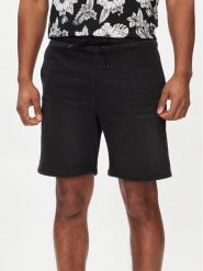 Jack&Jones Szorty jeansowe Chris 12249165 Czarny Relaxed Fit. Czarne szorty Jack&Jones, l, bez wzorów, z bawełny. Za 119.99 zł.