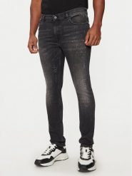 KARL LAGERFELD Jeansy 265801 544832 Czarny Slim Fit. Czarne jeansy KARL LAGERFELD, m. Za 739.99 zł.