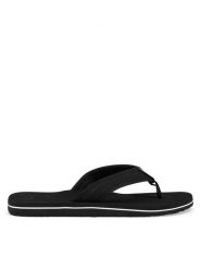 Quiksilver Japonki MOLOKAI LAYBACK TEXTURED AQYL101266 XKWK Czarny. Czarne japonki Quiksilver, bez wzorów, z syntetyku. Za 119.99 zł.