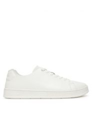 Calvin Klein Sneakersy HM0HM01885 Biały. Białe buty sportowe casual CALVIN KLEIN, bez wzorów, ze skóry, bez zapięcia. Za 369.99 zł.