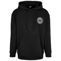 Hoodie Urban Classics globetrotter. Czarne bluzy Urban Classics, m, bez wzorów, z kapturem. Za 244.50 zł.