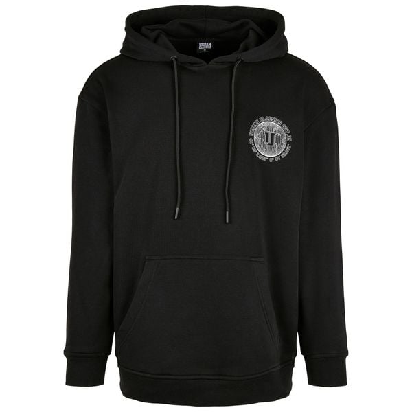 Hoodie Urban Classics globetrotter. Czarne bluzy Urban Classics, m, bez wzorów, z kapturem. Za 232.50 zł.