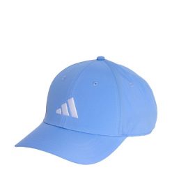 Czapka New Logo Embroidered Baseball. Białe czapki zimowe Adidas, bez wzorów, z materiału. Za 79.95 zł.