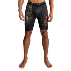 Spodenki treningowe męskie Venum Santa Muerte 5.0 Men'S Vale Tudo Shorts. Czarne krótkie spodenki sportowe VENUM, m, bez wzorów, sportowe. Za 199.99 zł.