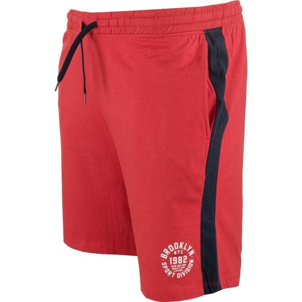 Męskie szorty ATHL. DPT Balzo — bawełna Paprika/Navy. Brązowe krótkie spodenki sportowe ZFOAM, m, bez wzorów, z bawełny, sportowe. Za 170.99 zł.