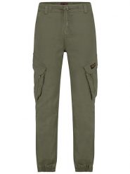 Eight2Nine Bojówki w kolorze khaki rozmiar: W32. Brązowe joggery i bojówki Eight2Nine, bez wzorów, prążkowane. Za 114.98 zł.