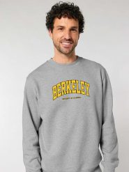 American Universities Bluza "Berkeley University" w kolorze szarym rozmiar: XL. Szare bluzy American Universities, xl, bez wzorów, bez kaptura. Za 101.23 zł.