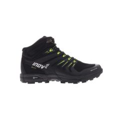 Buty trekkingowe męskie Inov-8 Roclite 345 Gtx V2. Czarne trekkingi Inov-8, bez wzorów, z gumy, bez zapięcia. Za 549.99 zł.