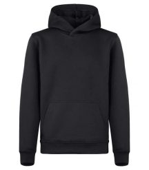Clique Basic Active Hoody Junior – młodzieżowa bluza z kapturem ze spun dyed. Czarna bluzy z kapturem CLIQUE, m, bez wzorów, z kapturem. Za 145.21 zł.