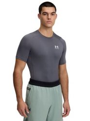 Under Armour Koszulka sportowa "Armour Comp" w kolorze antracytowym rozmiar: M. Czarne t-shirty sportowe Under Armour, bez wzorów, z materiału, bez ramiączek, outdoorowe. Za 83.95 zł.