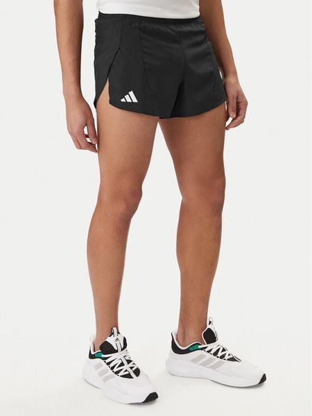 Adidas Szorty sportowe Adizero Essentials Split IM8585 Czarny Slim Fit. Czarne krótkie spodenki sportowe Adidas, l, bez wzorów, z syntetyku. Za 109.99 zł.