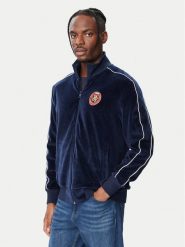 Tommy Hilfiger Bluza MW0MW45209 Granatowy Regular Fit. Niebieskie bluzy Tommy Hilfiger, l, bez wzorów, z bawełny, bez kaptura. Za 699.99 zł.