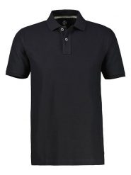 Lerros Koszulka polo w kolorze czarnym rozmiar: L. Czarne koszulki polo Lerros, l, bez wzorów, bez kołnierzyka, bez ramiączek. Za 82.95 zł.