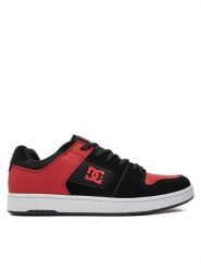 DC Sneakersy Manteca 4 ADYS100765 Czarny. Czarne buty sportowe casual DC, bez wzorów, ze skóry, bez zapięcia. Za 379.99 zł.