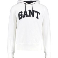 GANT EMBRODERY HOODIE Bluza z kapturem offwhite. Bluzy z kapturem marki GANT. Za 419.00 zł.